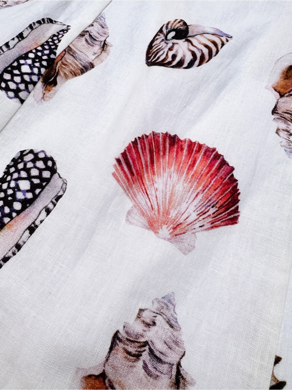 Show Me Your MuMu White Seashell-Print Mini Dress - Picture 7 of 8